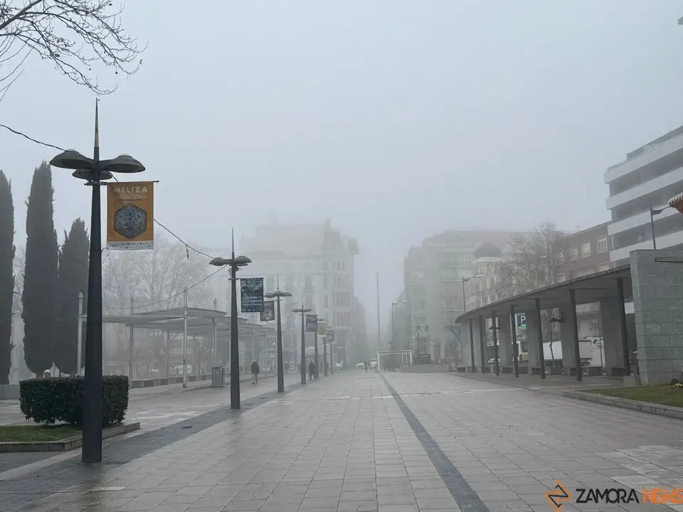 Niebla en Zamora. La Marina
