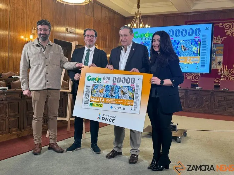 presentación cupón de la once Meliza 