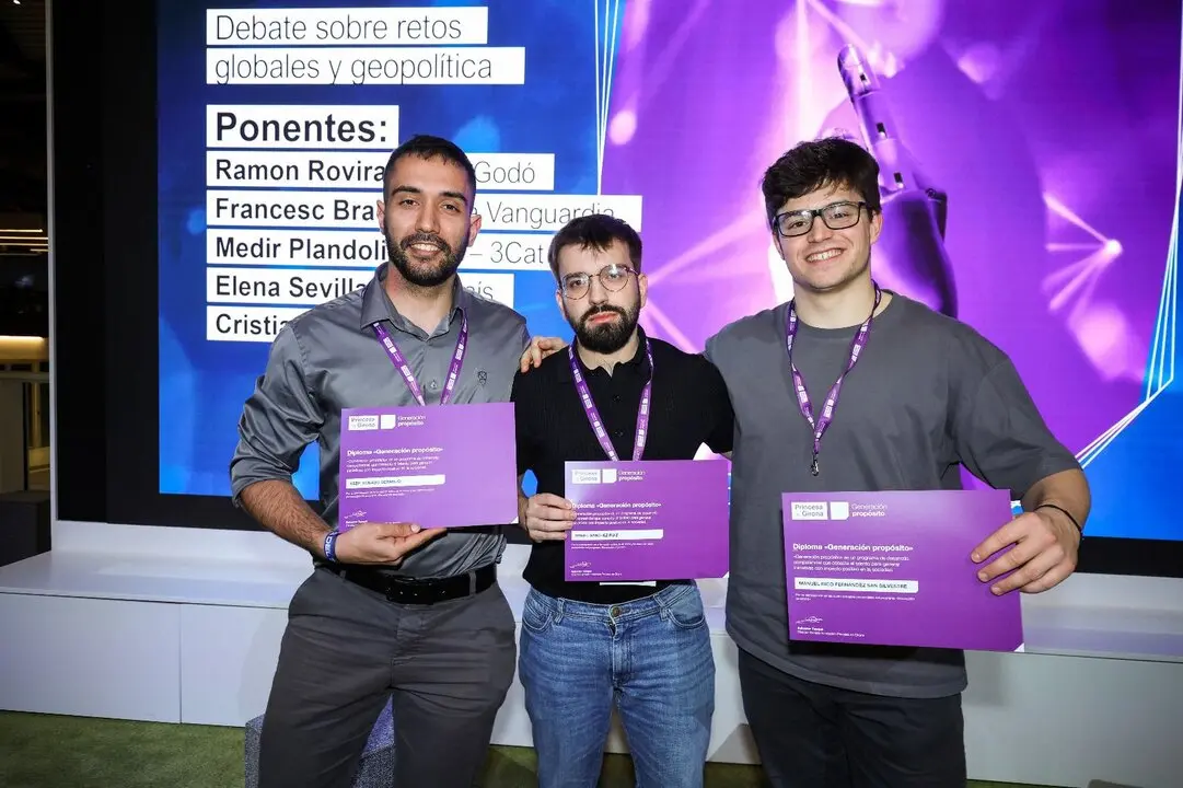 Aser Donado, Daniel Sánchez y Manuel Rico Fernández