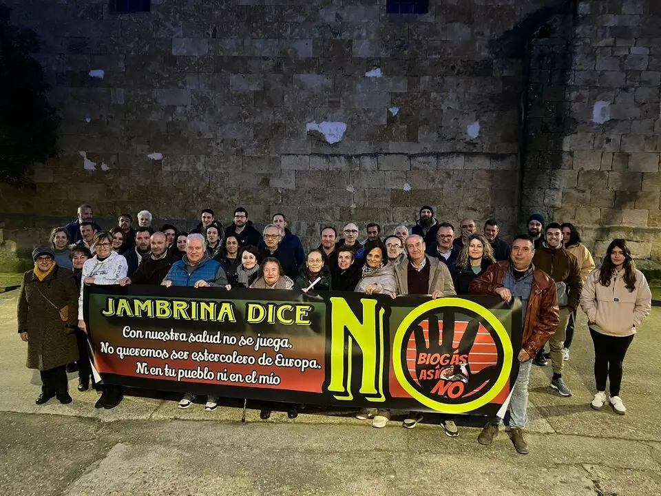 vecinos de Jambrina stop biogás