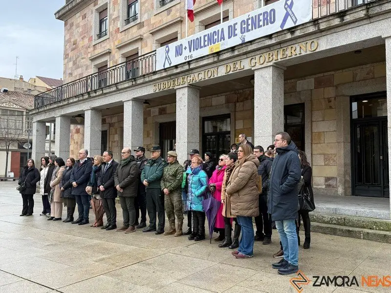 minuto de silencio Zamora 