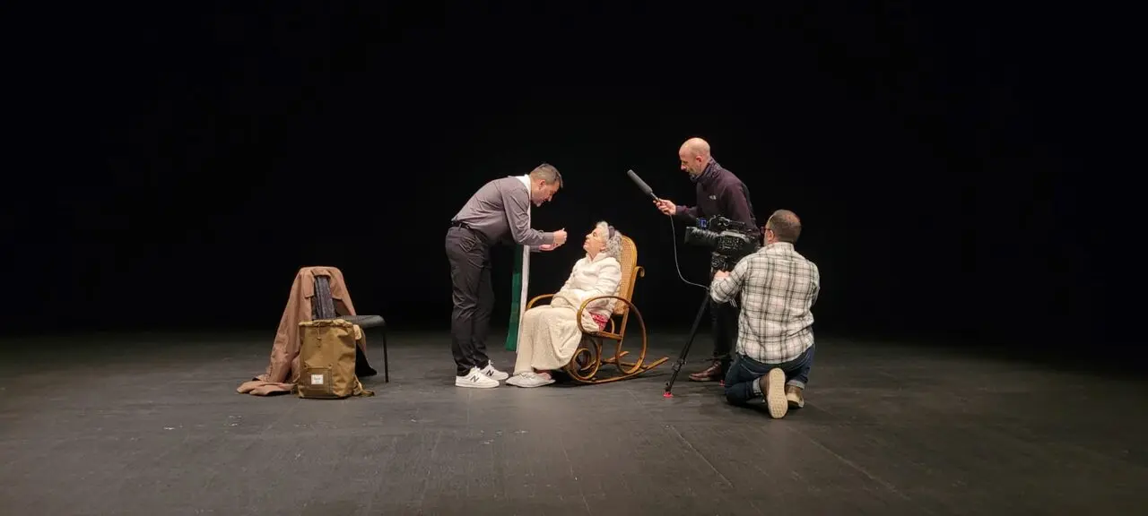 El teatro Ramos Carrión de Zamora se convierte en el escenario del video institucional de la Conferencia Episcopal Española (CEE)