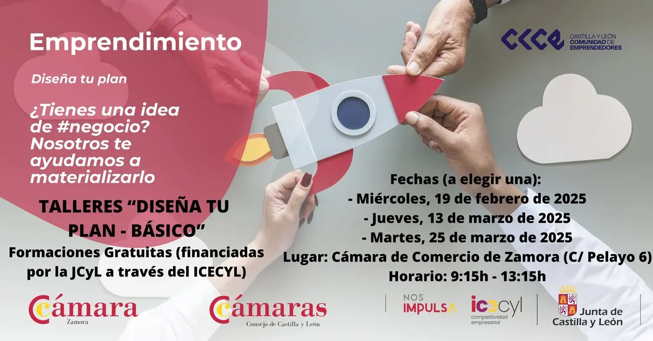 Talleres Diseña tu Plan Básico Febrero y Marzo
