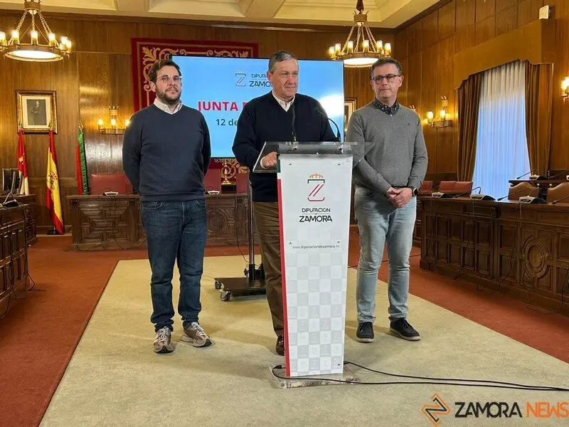 Javier Faúndez, Víctor López y Ramiro Silva 