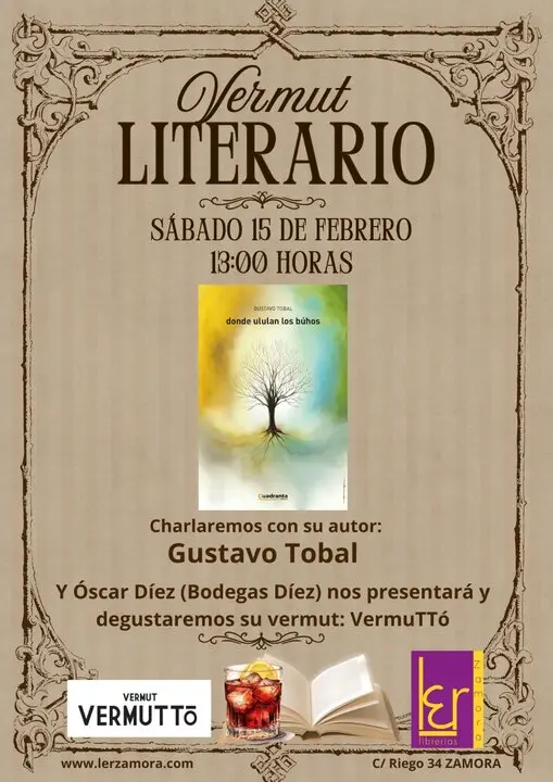vermut literario en LER ZAMORA