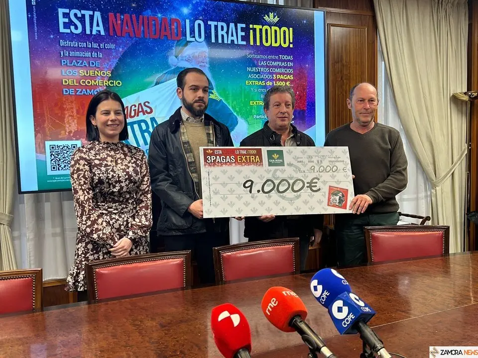 sorteo de la campaña de Navidad de Caja Rural