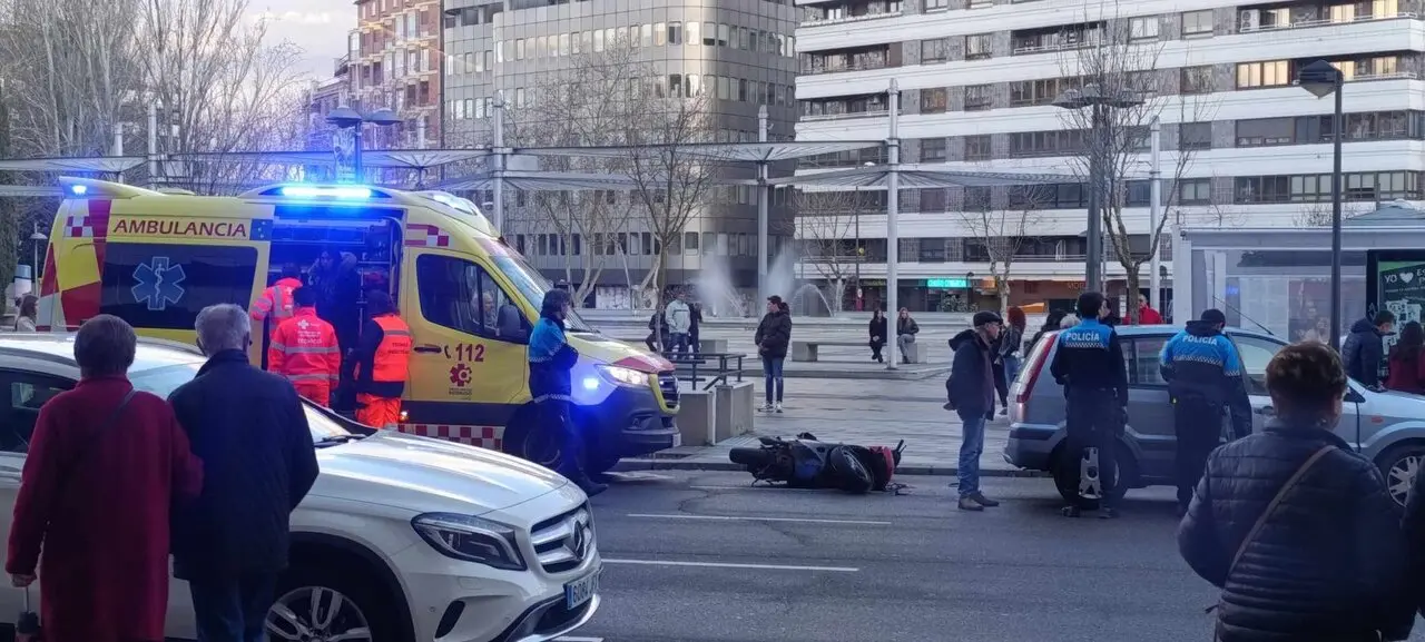 accidente de moto en La Marina