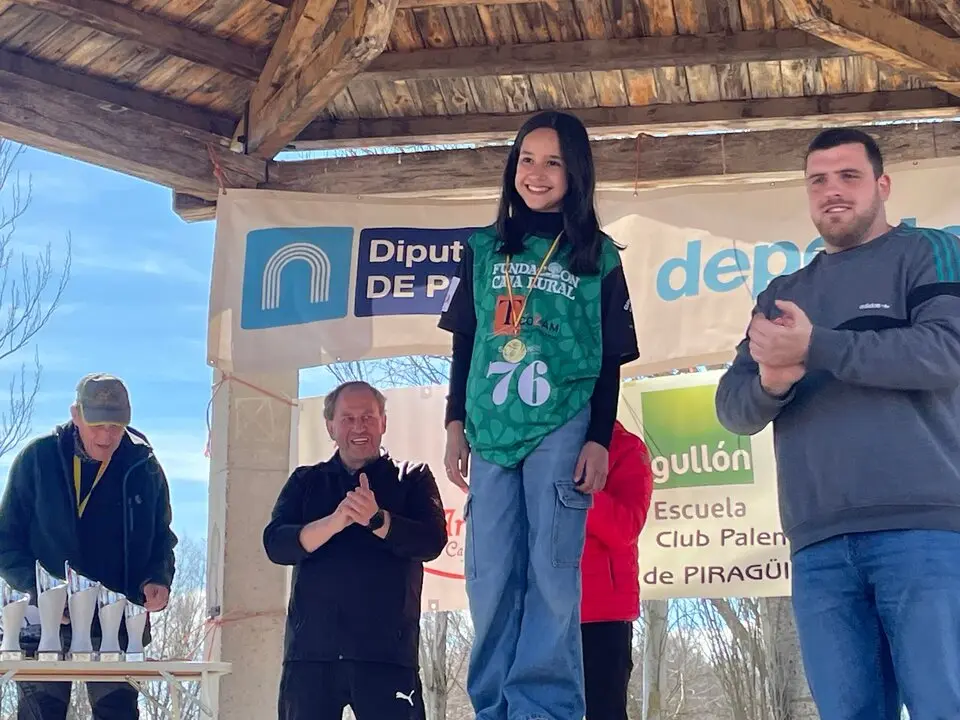 1.Alicia Caballero 1º clasf, Alevin B Torquemada25 
