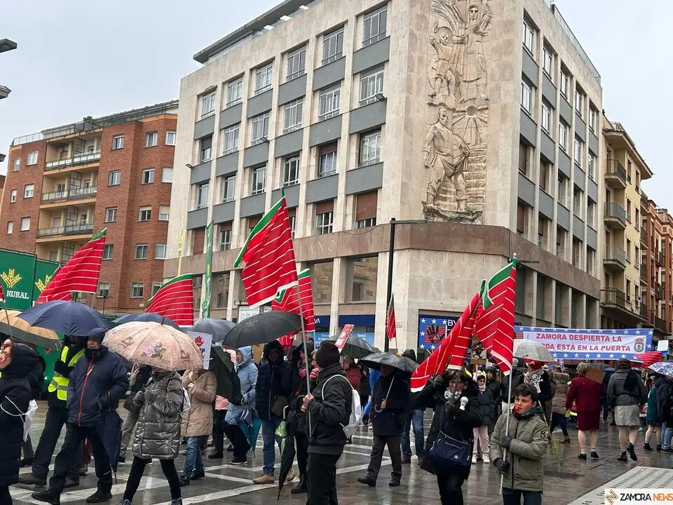 manifestación contra el biogás