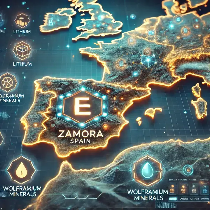 tierras raras zamora ( imagen IA)