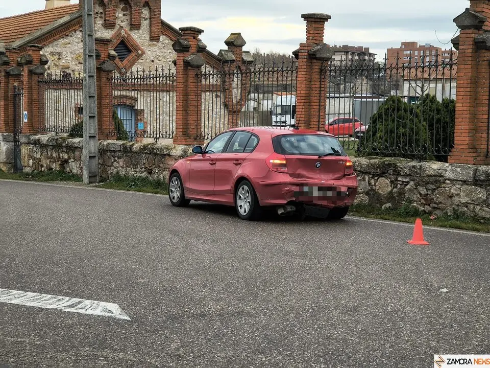 Accidente por alcance