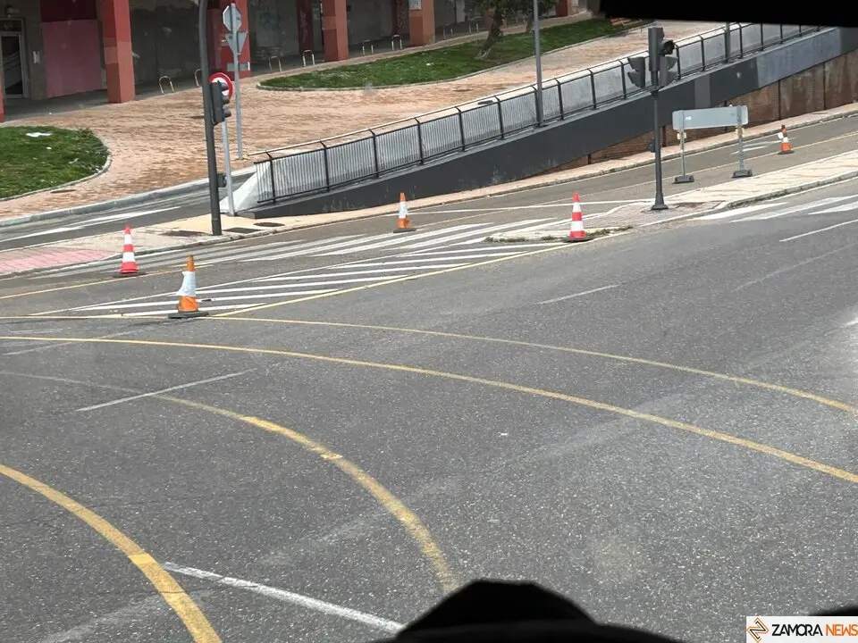 Los autobuses de Zamora al límite por las obras