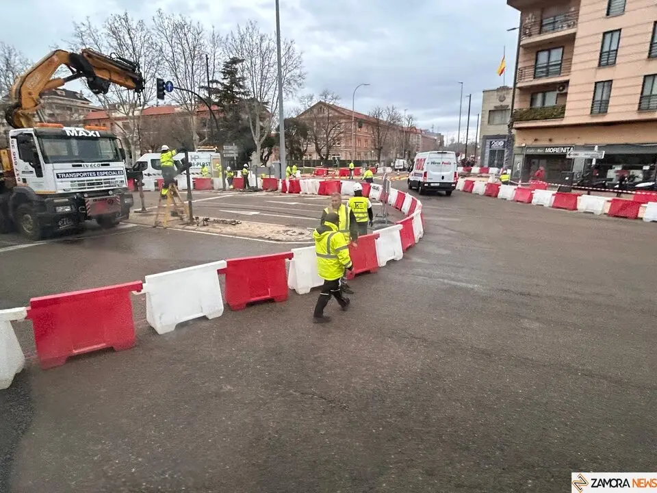 Los autobuses de Zamora al límite por las obras