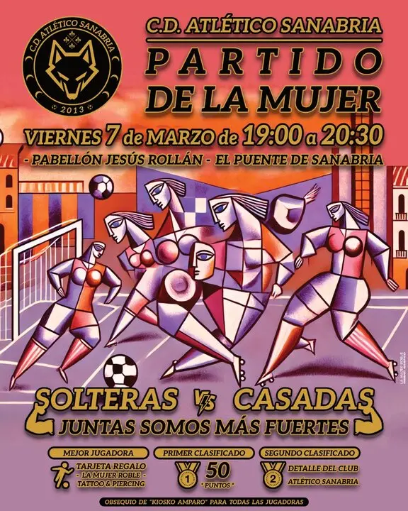 Día de la mujer, Atlético Sanabria