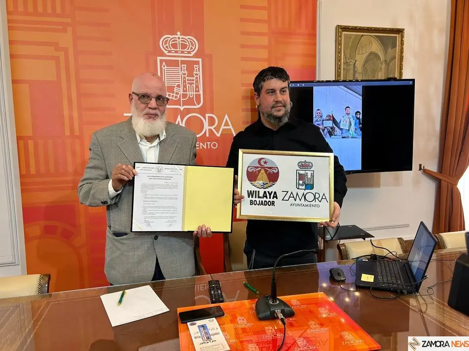 Zamora da el primer paso en su hermanamiento con la Wilaya de Bojador