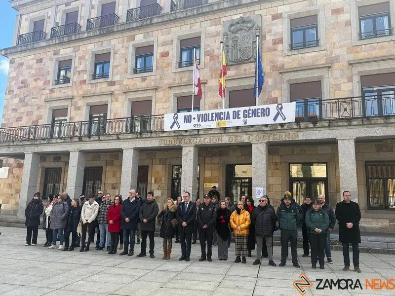 minuto de silencio Zamora 