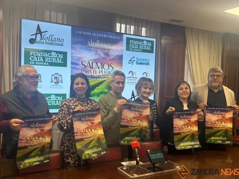 presentación concierto grupo Alollano 