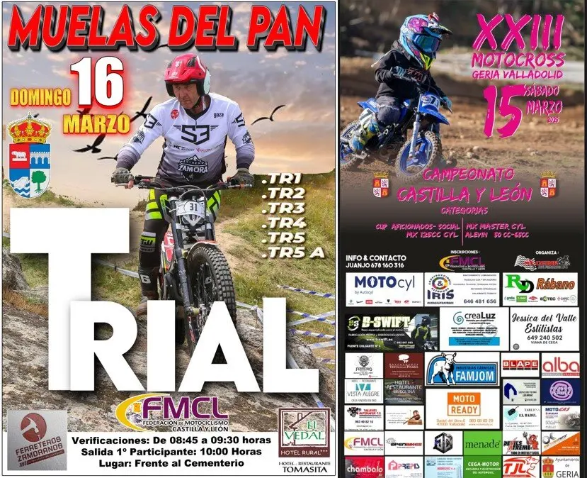 Agenda Motociclista Deportiva de fin de Semana