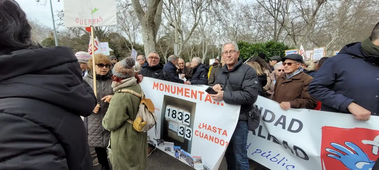 Sayago se suma a la protesta por la sanidad pública en Valladolid