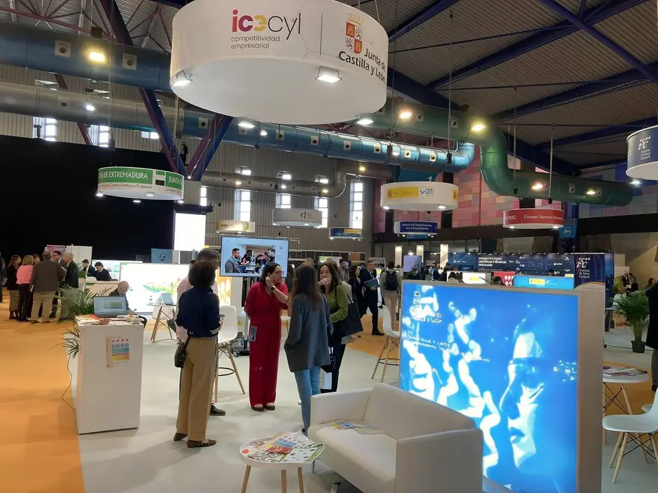 Stand de la Junta en la Feria Transfiere
