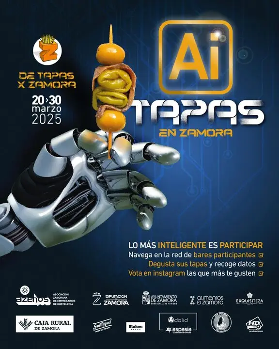 cartel De Tapas por Zamora