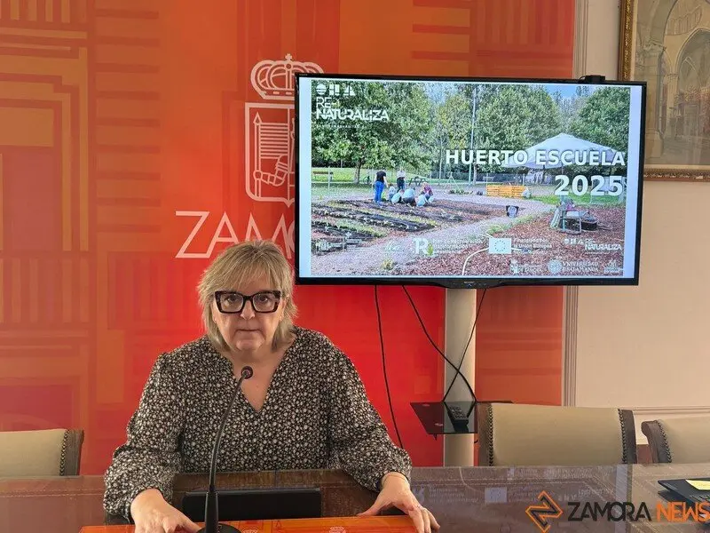 Ana Belén González presentación Huertos Escuela 