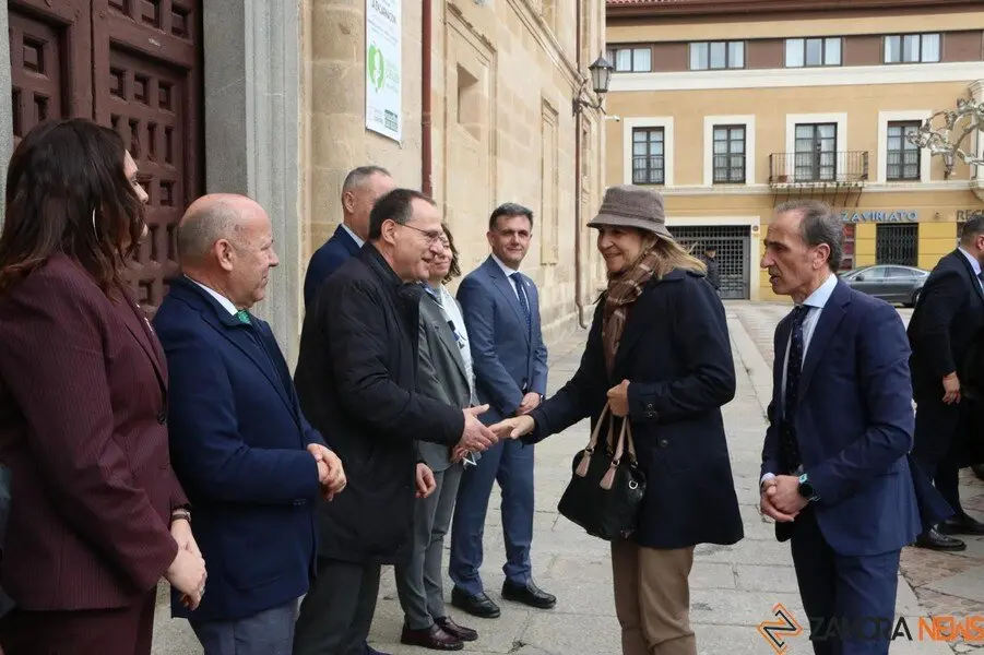 Infanta Doña Elena en Zamora 