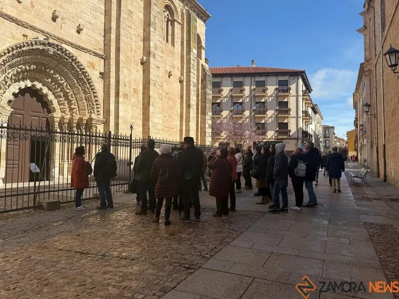 Turistas en Zamora. Imagen de archivo