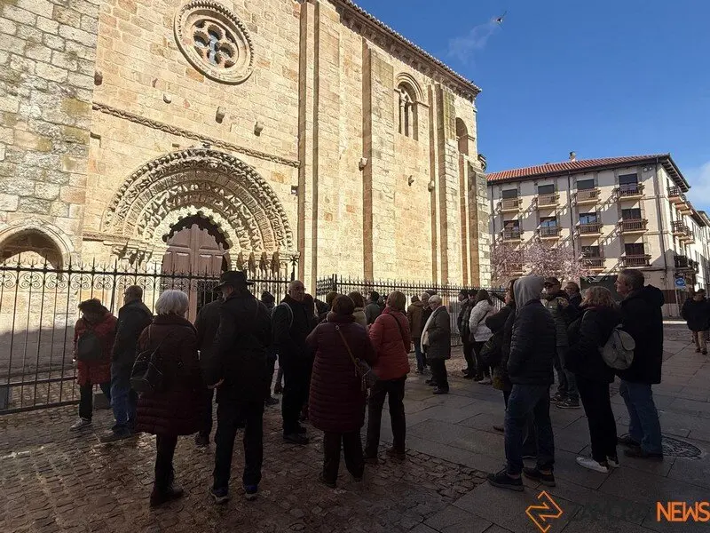 Turistas en Zamora. Imagen de archivo