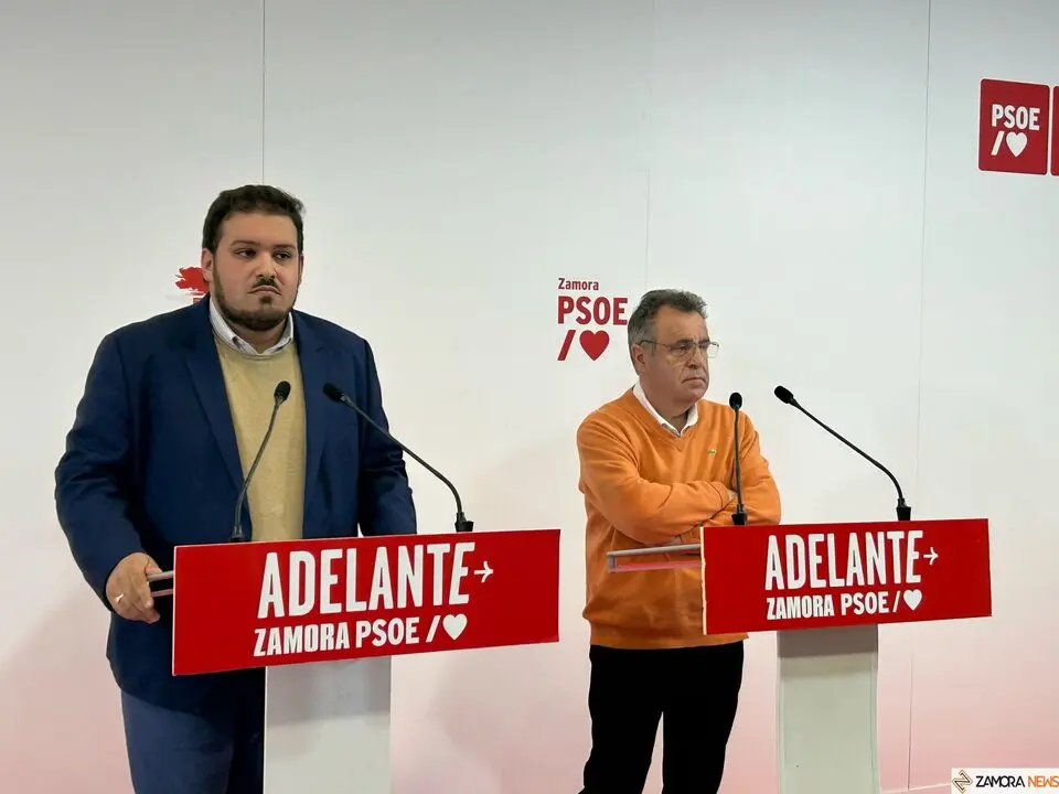 Carlos Fernández y José Ignacio Martín Benito. PSOE