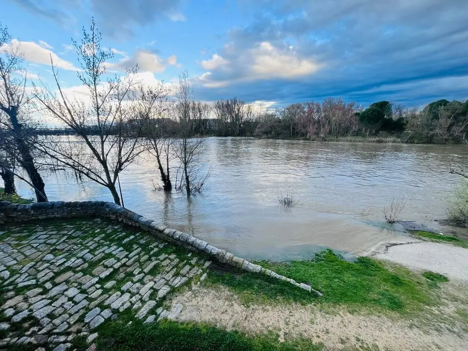 Crecida del Duero. Protección Civil Zamora
