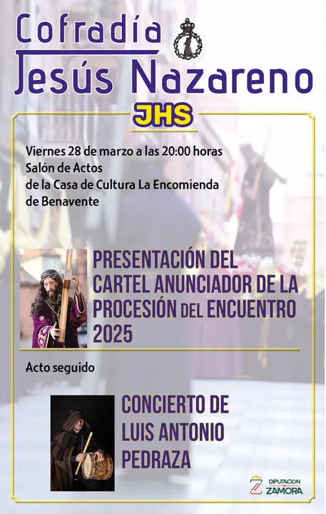 cartel- concierto Cofradía Jesús Nazareno 2025