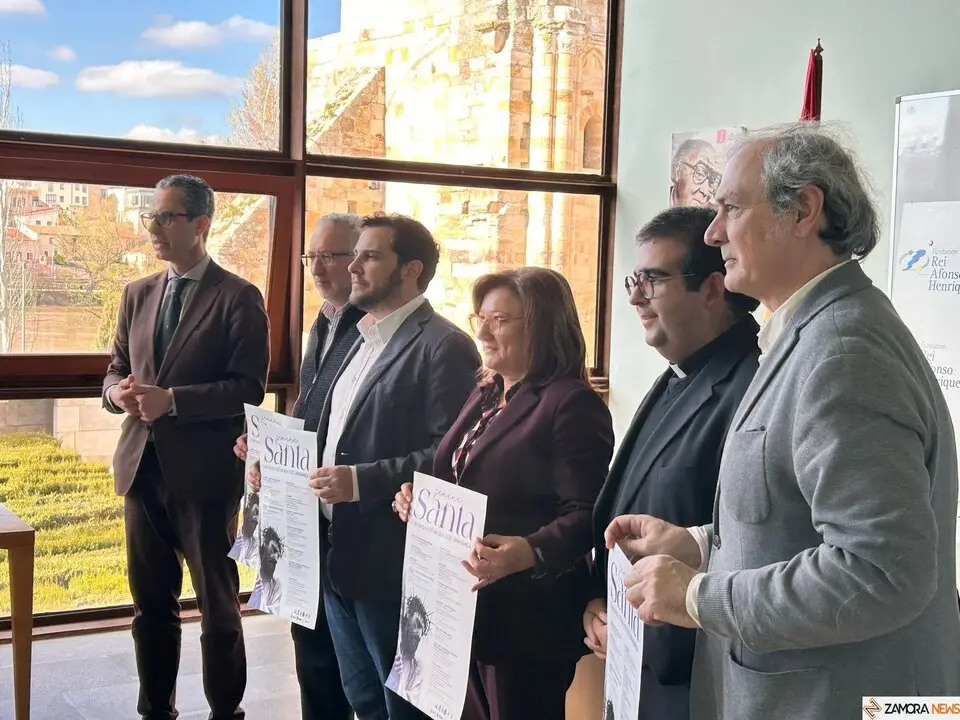 Bragança presenta su Semana Santa en Zamora en un gesto de cooperación transfronteriza