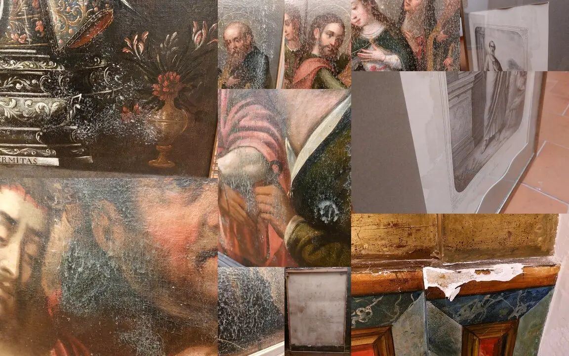 daños obras de arte