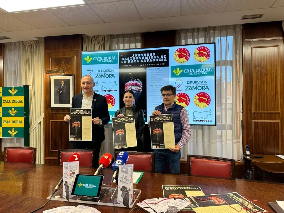 presentación jornadas gastronómicas raza sayaguesa