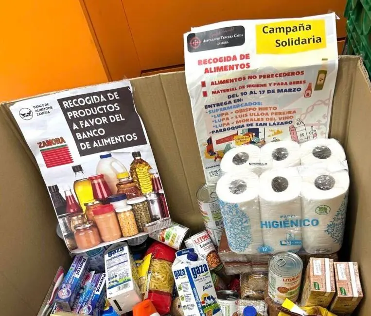 Recogida Alimento Tercera Caída