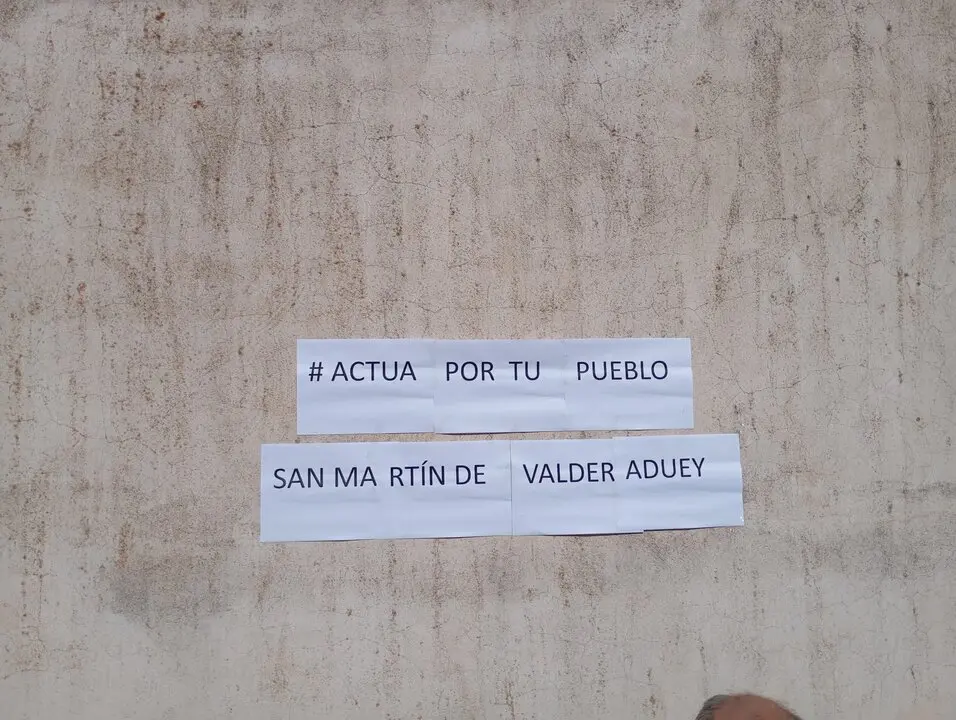 San Martín de Valderaduey alza la voz contra la despoblación