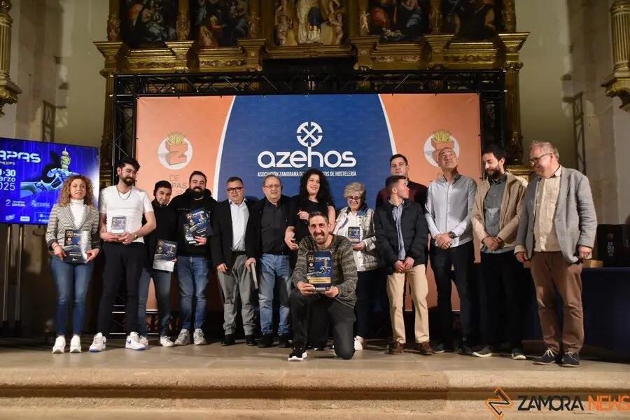 entrega de premios de De Tapas por Zamora