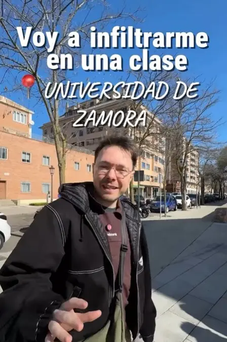Reven infiltrado en una clase de la universidad de Zamora