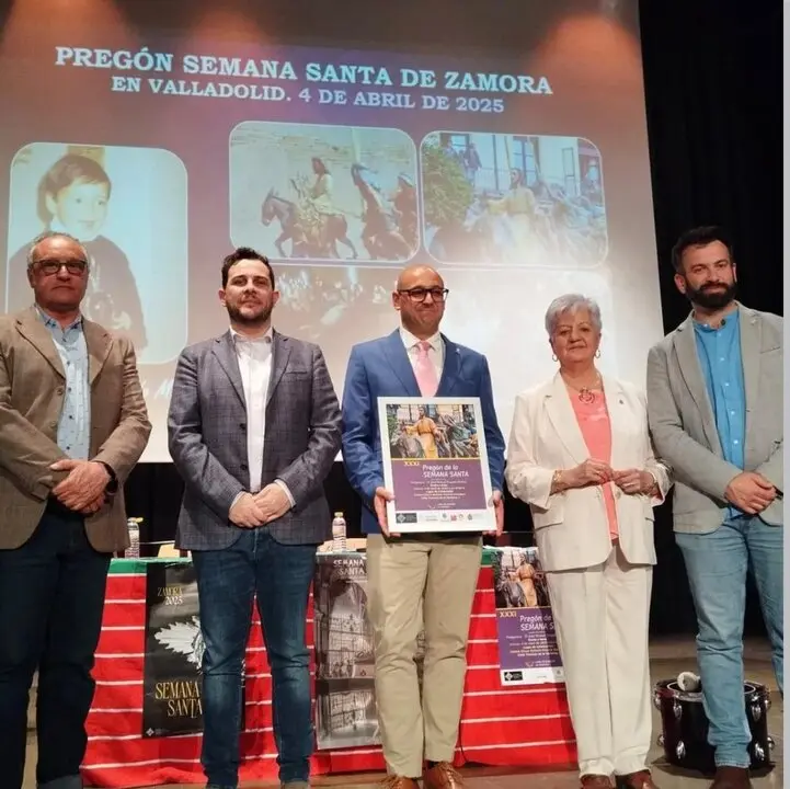 pregón Semana Santa de Zamora en Valladolid