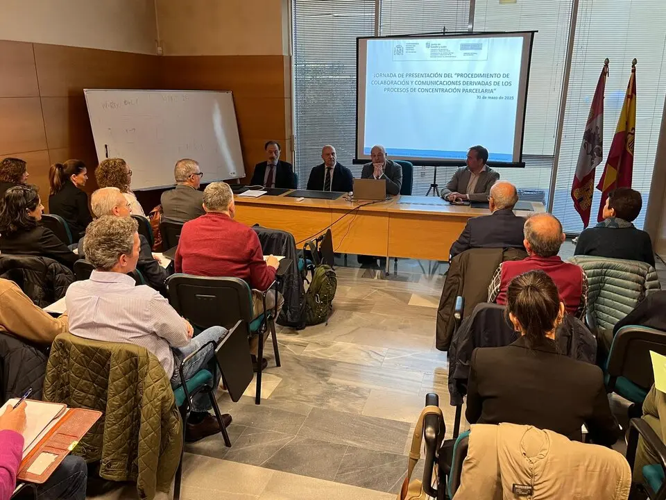 Reunión Gerencia Regional del Catastro de Castilla y León