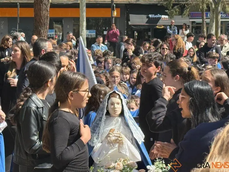 El Sagrado Corazón de Jesús de Zamora celebra su propia procesión de Semana Santa_3