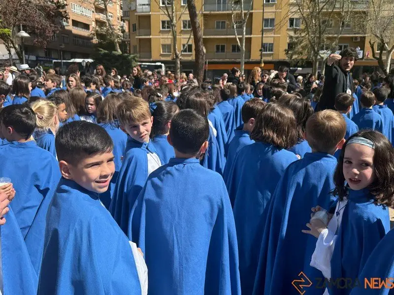 El Sagrado Corazón de Jesús de Zamora celebra su propia procesión de Semana Santa_4