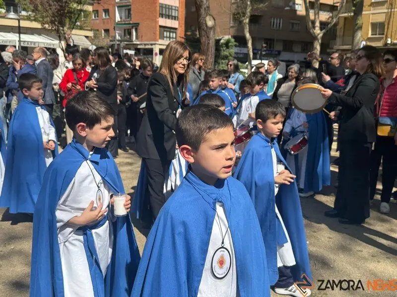 El Sagrado Corazón de Jesús de Zamora celebra su propia procesión de Semana Santa_7