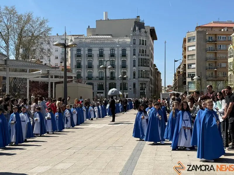 El Sagrado Corazón de Jesús de Zamora celebra su propia procesión de Semana Santa_23