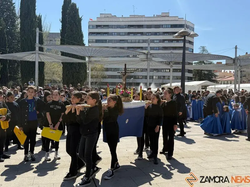 El Sagrado Corazón de Jesús de Zamora celebra su propia procesión de Semana Santa_24