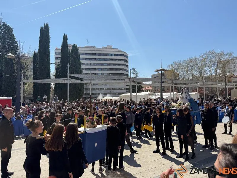 El Sagrado Corazón de Jesús de Zamora celebra su propia procesión de Semana Santa_29