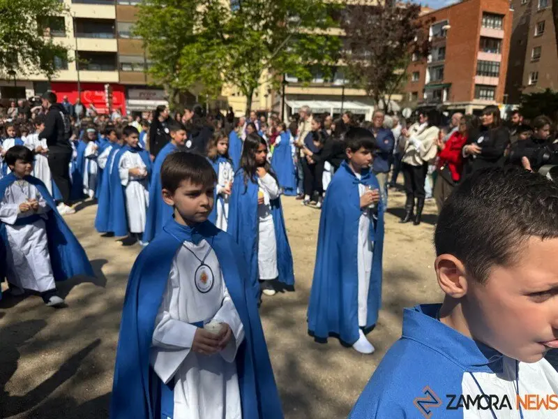 El Sagrado Corazón de Jesús de Zamora celebra su propia procesión de Semana Santa_30