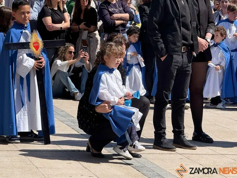 El Sagrado Corazón de Jesús de Zamora celebra su propia procesión de Semana Santa_28