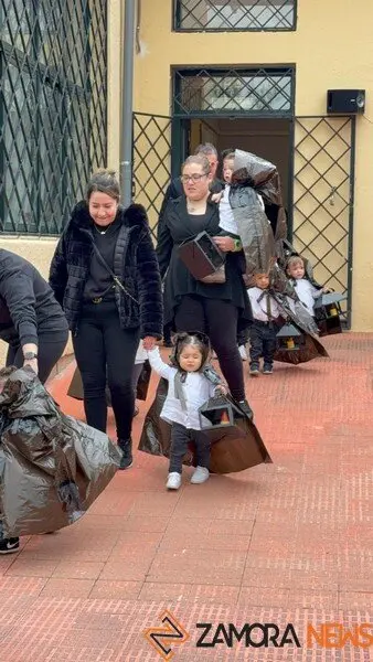 procesión de Semana Santa escuela infantil Virgen de la Concha
